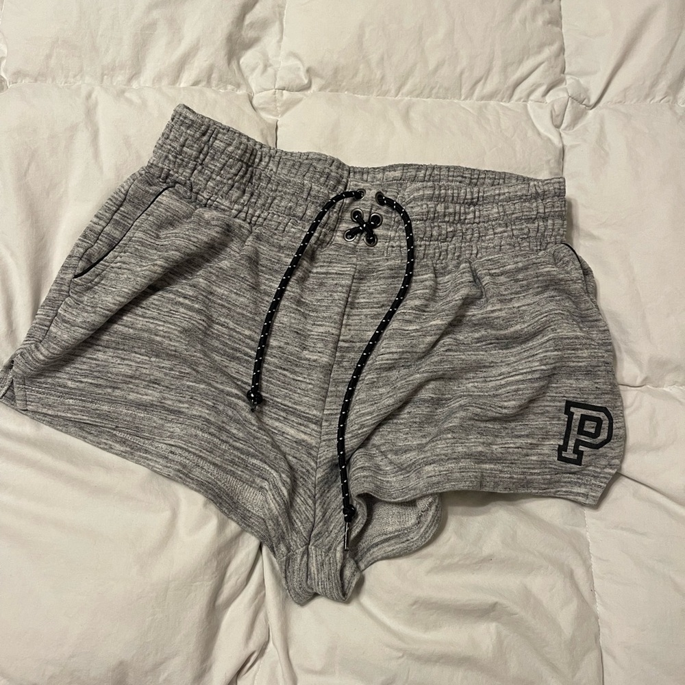 Pink sweat shorts size small